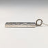 1985 UK Sterling Silver Ingot Pendant with Sterling Silver Necklace Total 11.1g